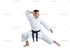 Uniformes de karaté OEM pour hommes et femmes, uniformes de qualité supérieure à bas prix pour l'entraînement de karaté et les matchs professionnels - Product Image 2