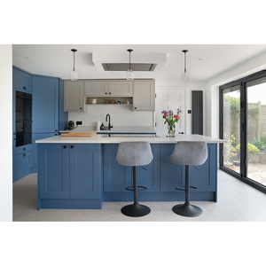 Contemporary Twist <span class=keywords><strong>Windsor</strong></span> Blue and Grey Shaker Crea gabinetes clásicos con acabado de muebles de cocina - Product Image 2