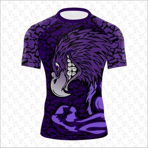 Vente en gros de vêtements de fitness pour hommes protège-éruptions cutanées pour entraînement course à pied compression impression par sublimation personnalisée OEM - Product Image 5