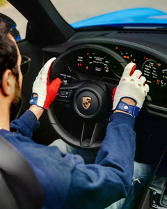 Gants de conduite en cuir de vache personnalisés à logo, très vendus, hautement performants, décontractés et élégants, avec une fonction de sécurité - Product Image 5