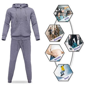 Conjunto Deportivo de Dos Piezas para Hombre, con Cremallera Completa, de Algodón Grueso, Resistente al Viento, para Invierno, con Logotipo y Color Personalizados 2026, Cintura Elástica, Precios - Product Image 5