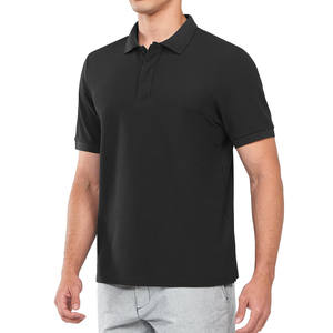 Chemises polo de haute qualité 100% coton, tailles grandes, t-shirts décontractés, polo personnalisé, broderie 3D, manches courtes, chemises polo pour hommes - Product Image 1