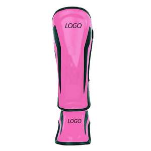 Espinilleras de Piel Sintética para Entrenamiento de Muay Thai, MMA, Kick Boxing, Diseño Personalizado, Protección de Tibia y Empeine - Product Image 3