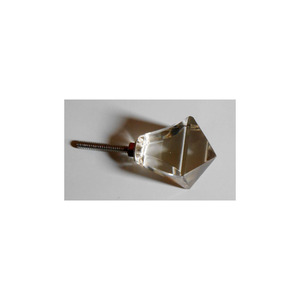 2025 Trendy Look Clear Glass Knobs and Handle Furniture Decorating Attractive Look Cupboard Door <b>Puller</b> Handles New Arrival - Product Image 5