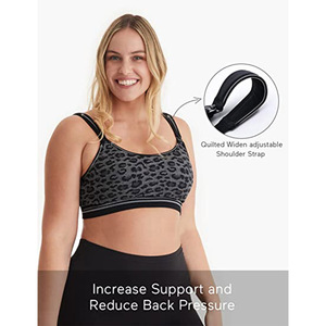 Perspective vente en gros soutien-gorge de maternité ajustable sans fil pour femmes, soutien-gorge de maintien du tire-lait multitâche et soutien-gorge d'allaitement OEM - Product Image 5