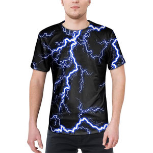 Hombres Algodón Poliéster Impreso Camiseta Sublimación Casual Street Style Ligero Manga Corta - Product Image 3