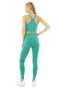 Conjunto de Yoga personalizado para mujer sujetador camiseta sin mangas y mallas de cintura alta sin costuras últimos estilos ropa de Fitness - Product Image 2