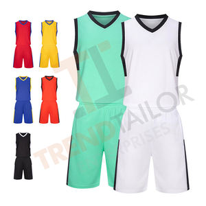 Custom <b>Kids</b> <b>Basketball</b> Uniform Wholesale Sublimated Full Jersey Kit Sublimated Uniforms - Product Image 5