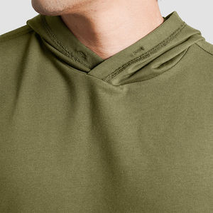 Gran oferta de camisetas sin mangas deportivas de algodón 100% para hombre, camiseta sin mangas transpirable de alta calidad para gimnasio, camiseta sin mangas para correr, opciones de talla grande personalizada - Product Image 5