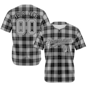<strong>Professional</strong> Embroidery Stripe Baseball Jerseys Breathable and Plus Size Factory Wholesale <strong>Supply</strong> <strong>Printed</strong> Techniques - Product Image 6