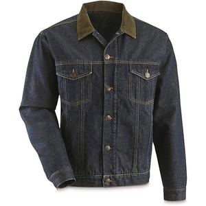 Veste en jean denim pour hommes OEM, vêtements décontractés, veste d'automne, manteau boutonné en jean, veste oversize en jean pour hommes - Product Image 6