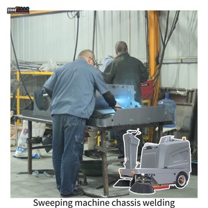 Floor Rechargeable Cordless <b>Electric</b> Road <b>Sweeper</b> Factory Wholesale Commercial Cleaning Outdoor Robot Vacuum Cleaner - Product Image 6