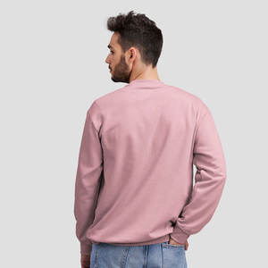 Nuevo diseño de mujer de manga larga talla grande 320g 100% algodón cuello redondo sudadera impresión personalizada Logo sudadera polar - Product Image 2