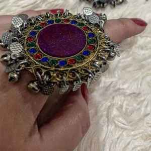 Latest Designs Wholesale Prices Afghan Kuchi Boho Fine Jewelry Rings <b>Women</b> 100% High Quality Handmade Vintage Stainless Wedding - Product Image 4