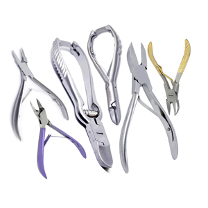 Coupe-ongles luxueux en acier professionnel avec baril à ressort pour pédicure et boîte de manucure Instrument de beauté emballé - Product Image 6