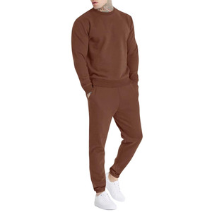 Sportswear Gym 100% Fitness Fleece Training Tracksuits For Unisex Two Piece Set Tracksuit Jogger Suit For Men <b>Sweatshirt</b> & Pants - Product Image 1