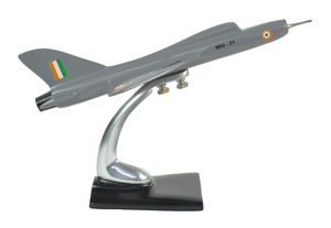 IAF โมเดลเครื่องบินโลหะหล่อขึ้นเครื่องบินโลหะโลหะหล่อขึ้นรูปโลหะรุ่น Mig 21ที่ได้รับความนิยมสูงสุดพร้อมฐานวาง - Product Image 2