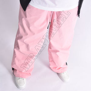 กางเกงสกีของผู้ชายกันลมปรับแต่งได้กางเกงเล่นสกีทรงหลวมกางเกงกันหิมะทรงหลวมและกันน้ำสำหรับผู้ใหญ่ - Product Image 1