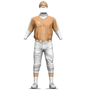 Maillot de baseball personnalisé de haute qualité à séchage rapide pour hommes, sublimation à impression complète, boutonné, maillot de baseball de loisirs à la mode - Product Image 3