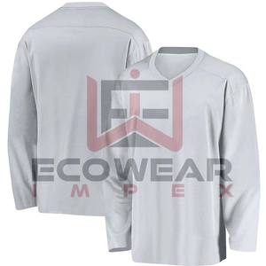 Jersey de hockey sobre hielo transpirable ecológico para jugadores profesionales personalizados OEM de nuevo estilo con logotipo personalizado para unisex hecho a medida - Product Image 6