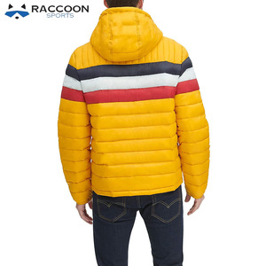 Nouveau design de vestes en plumes gonflées pour hommes, veste de qualité grande taille, randonnée, raton laveur à la mode, sport, longue durée, vente en gros - Product Image 2