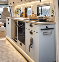 Armoire de rangement entièrement en aluminium pour camping-car, aluminium alvéolé, armoire modulaire légère, meubles sur mesure