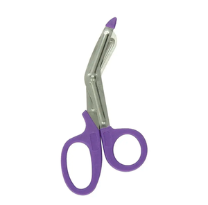 Tijeras de utilidad de acero inoxidable alemán de calidad superior, tijeras de lona de enfermera, tijeras de vendaje con mango de plástico para Manual - Product Image 1