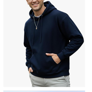 เสื้อฮู้ดดี้ผู้ชายคุณภาพสูง ผ้าฝ้ายฟลีซบุซับใน ทรงโอเวอร์ไซส์  ออกแบบลายพิมพ์และปักตามสั่ง พร้อมปกสองชั้น ผลิตตามสั่ง - Product Image 1