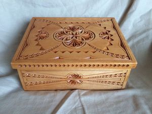 Cadeaux islamiques Mosquée du croissant Sadaquah Box Ramadan Tirelire en bois Eid Mubarak avec comptoir - Product Image 5