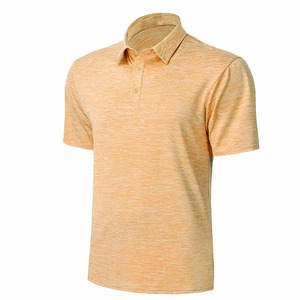 เสื้อเชิ้ตผู้ชายแขนสั้นผ้าคอตตอน/โพลีเอสเตอร์คุณภาพสูง แบบลำลอง สีพื้น  ผ้าทอ  ปักลายได้ตามต้องการ - Product Image 1