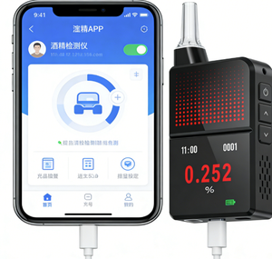 Alcoholímetro de Alta Precisión para Uso en Casa y en el Automóvil, Detector de Alcohol en el Aliento, Alcoholímetro Inteligente Manual, Proveedor Chino 2026 - Product Image 2