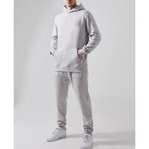 Ensemble de survêtement polaire personnalisé pour homme 2026 – 2 pièces (pull et pantalon) 100 % coton, grandes tailles, vêtements de sport chauds pour l'hiver - Product Image 4