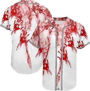 Uniformes de softball imprimés écologiques Tissu en polyester durable Logo personnalisé et conception Prix direct d'usine - Product Image 5