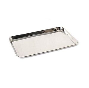 ถาดสแตนเลสทรงสี่เหลี่ยมถาดเสิร์ฟผักผลไม้ดีไซน์ทันสมัยออกแบบได้ตามต้องการ - Product Image 5