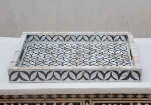 2025 Madre de perla con incrustaciones Bakhoor MOP Bandeja Medkhan Resina de faizacraft - Product Image 3