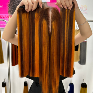 Cabello virgen de alta calidad 100% Cabello Remy Venta al por mayor Paquetes de cabello liso de hueso vietnamita Trama Gran stock - Product Image 4