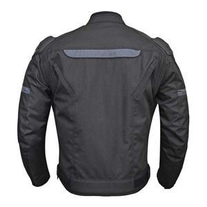 Chaqueta de cuero de vaca para hombre, equipo de montar blindado protector para motociclistas, bolsillos con cremallera - Product Image 2
