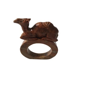 Anillo de papel con forma de León, servilleta de mármol, a la moda, para bodas, fiestas, mesa, personalizado, nuevo - Product Image 4