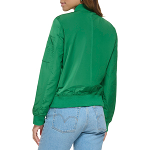 New Arrival HIgh Quality OEM/ODM <b>Women</b> Fashion <b>Bomber</b> <b>Jacket</b> Winter Warm Outerwear <b>Lightweight</b> Zipper Coat Casual Streetwear - Product Image 3