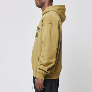 Sweat à capuche surdimensionné personnalisé | Pull Streetwear Hip Hop en gros | Fournisseur de sweat-shirt en coton unisexe OEM - Product Image 5