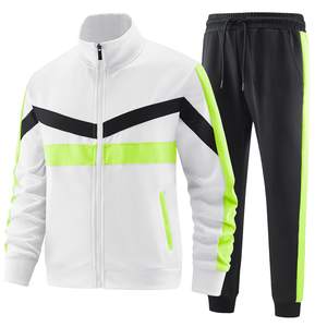 Factory Plus Size Jogger Sets Sports Wear Long Sleeve Spring Sweatshirt and Sweatpants 2 Piece Set Outdoor Tracksuits for <b>Men</b> - Product Image 2