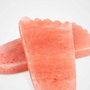 Blocs de désintoxication pour les pieds en sel de l'Himalaya naturel, pierre polie écologique - Product Image 4