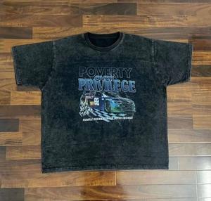 Lavado ácido Mens Streetwear Stock a granel Diseño personalizado en blanco Vintage Stone Camiseta lavada con ácido para hombres - Product Image 3