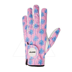 Guantes de golf impresos por sublimación para mano izquierda y derecha Guantes de golf de piel de oveja de diseño único - Product Image 1