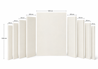 Système de coffrage pour la construction de maisons MP65 réutilisable en ABS, panneaux en plastique modulaires légers pour les murs et les fondations en béton