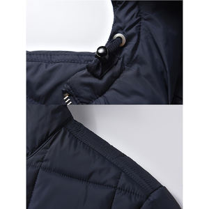 Dernière conception de veste d'hiver personnalisée pour hommes rembourrée à capuche vestes Street Wear mode extérieure style épais veste manteau - Product Image 3
