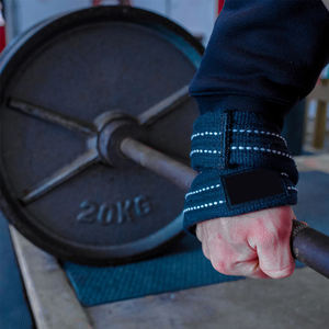 OEM Gimnasio Entrenamiento Fitness Correa Dead-Lift Figura Ocho Levantamiento de pesas Ejercicio Deportes Figura 8 Estilo Levantamiento de pesas - Product Image 2