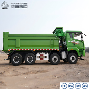 <span class=keywords><strong>Camion</strong></span> <span class=keywords><strong>benne</strong></span> d'<span class=keywords><strong>occasion</strong></span> remis à neuf FAW poids lourd 430 CV 8x4 Euro3 avec bâche verte et conduite à gauche - Product Image 3