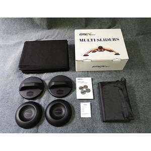 Maniglie rotanti antiscivolo push up Elite con cuscinetti per i piedi e tappetino per sport da palestra a casa - Product Image 6