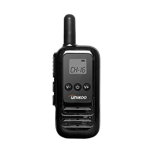 UNIKOO UK254 Long Range UHF Walkie Talkie - USB Rechargeable <strong>PMR</strong> FRS <strong>Radio</strong> with Tactical Headset Compatibility - Product Image 1